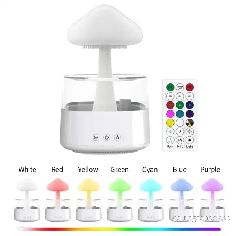 Cloud Rain Forest Aromaterapi Luftfuktare Lampa | Veska - Bild 2