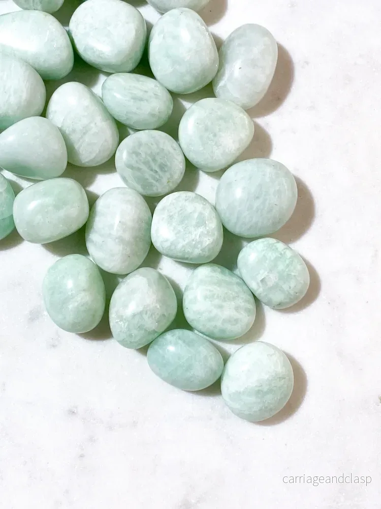 Ljus Amazonite polerad Ljus Amazonite polerad