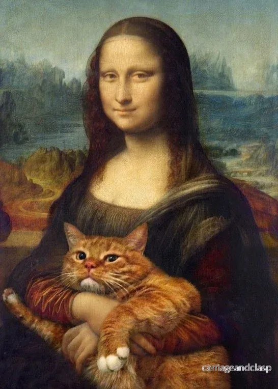 Mona Lisa the catlady
