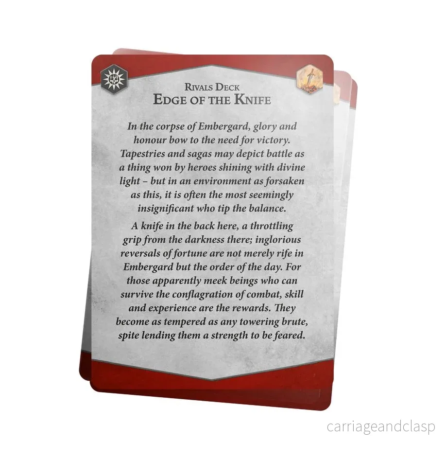 Warhammer: Underworlds - Edge of the Knife - Rivals Deck - Bild 2