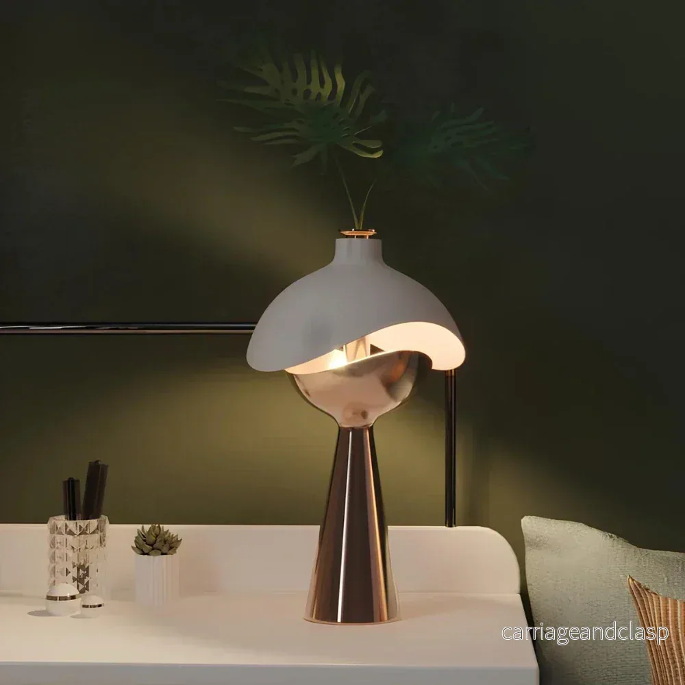 Veska | LumiDome Skulpterad Bordslampa
