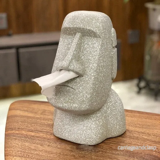 Stenskulptur Vävnadslåda | Veska Stenskulptur Vävnadslåda | Veska