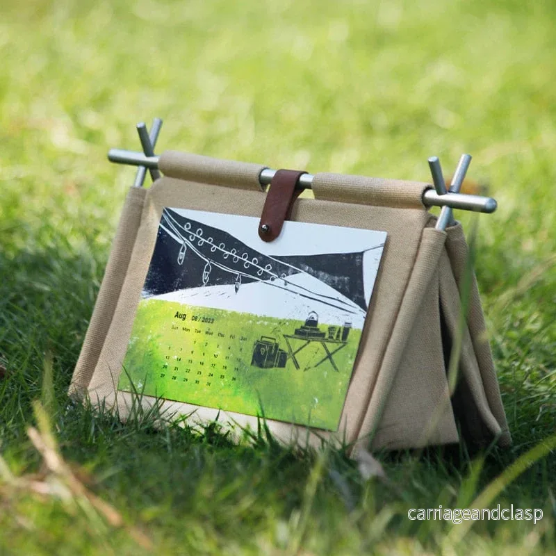 Camping Dreams Tält Skrivbord Kalender | Veska - Bild 2
