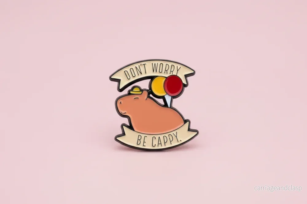 Pin – ”Don’t Worry be Cappy” Pin – ”Don’t Worry be Cappy”