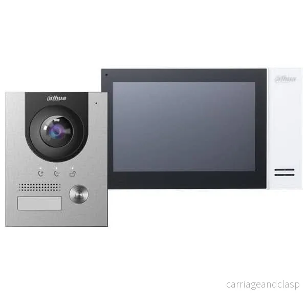 Dahua Video intercom set KTP01L inkl PoE switch, VTO2201F-P och VTH2421FW-P inomhusstation Dahua Video intercom set KTP01L inkl PoE switch, VTO2201F-P och VTH2421FW-P inomhusstation