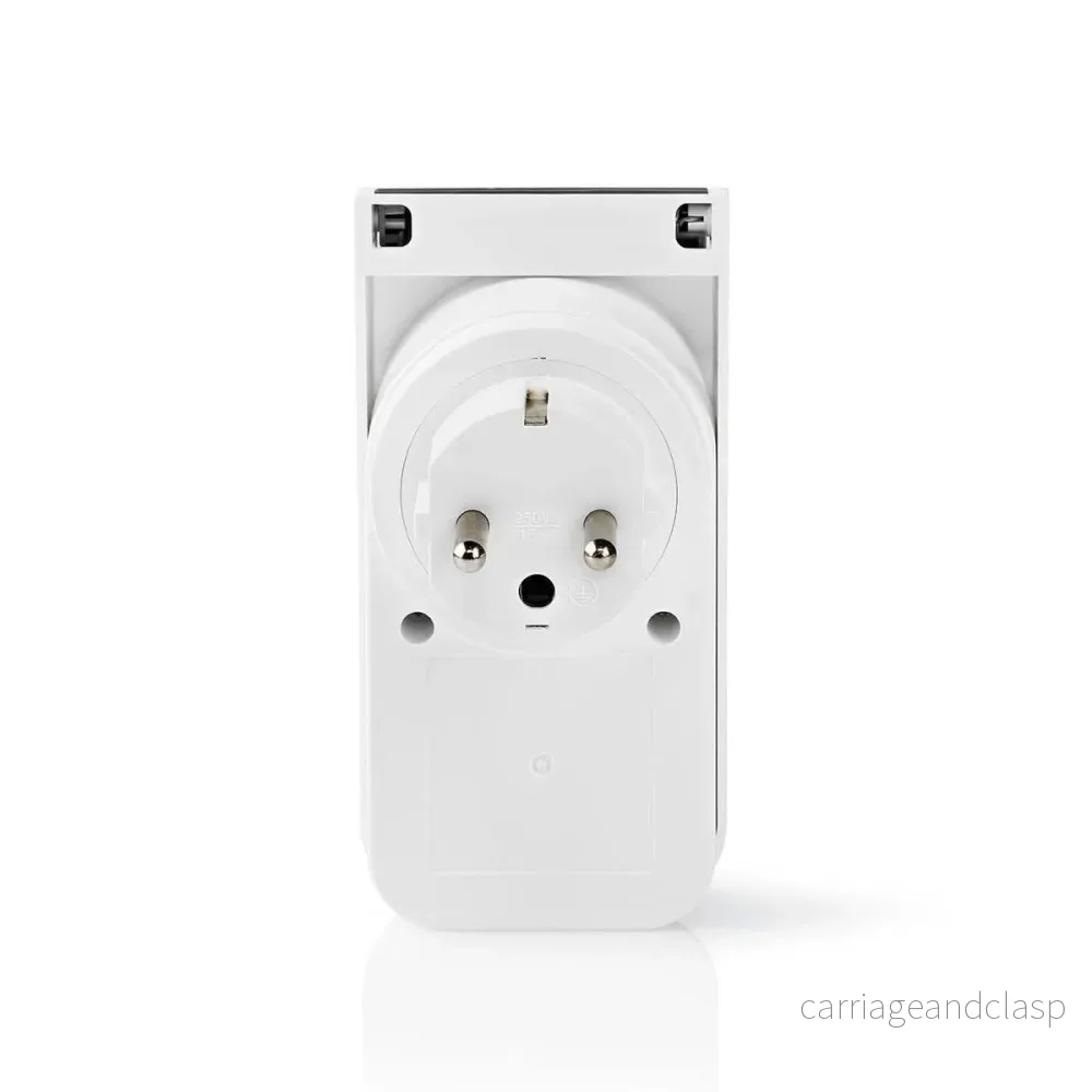 Nedis Wi-Fi Smart Plug för utomhusbruk | stänksäker | IP44 | förbrukningsövervakning | Schuko typ F | 16 A - Bild 2