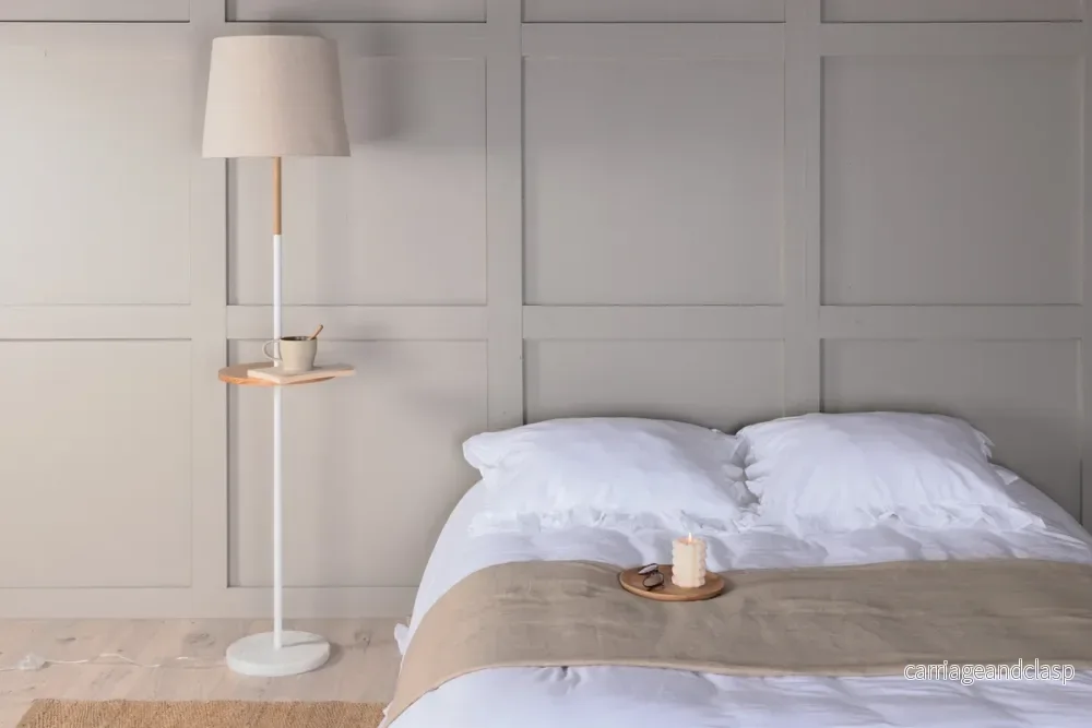 Hattman Golvlampa Beige Hattman Golvlampa Beige
