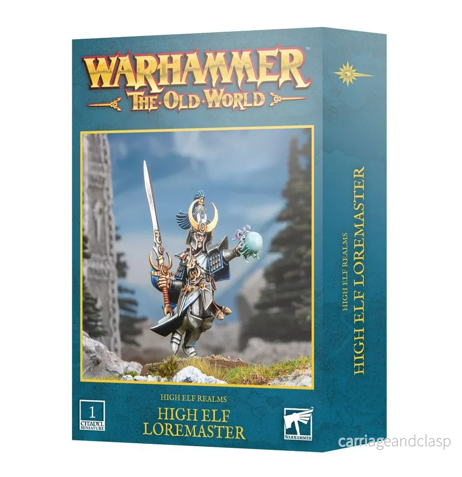 Warhammer: The Old World - High Elf Realms - High Elf Loremaster