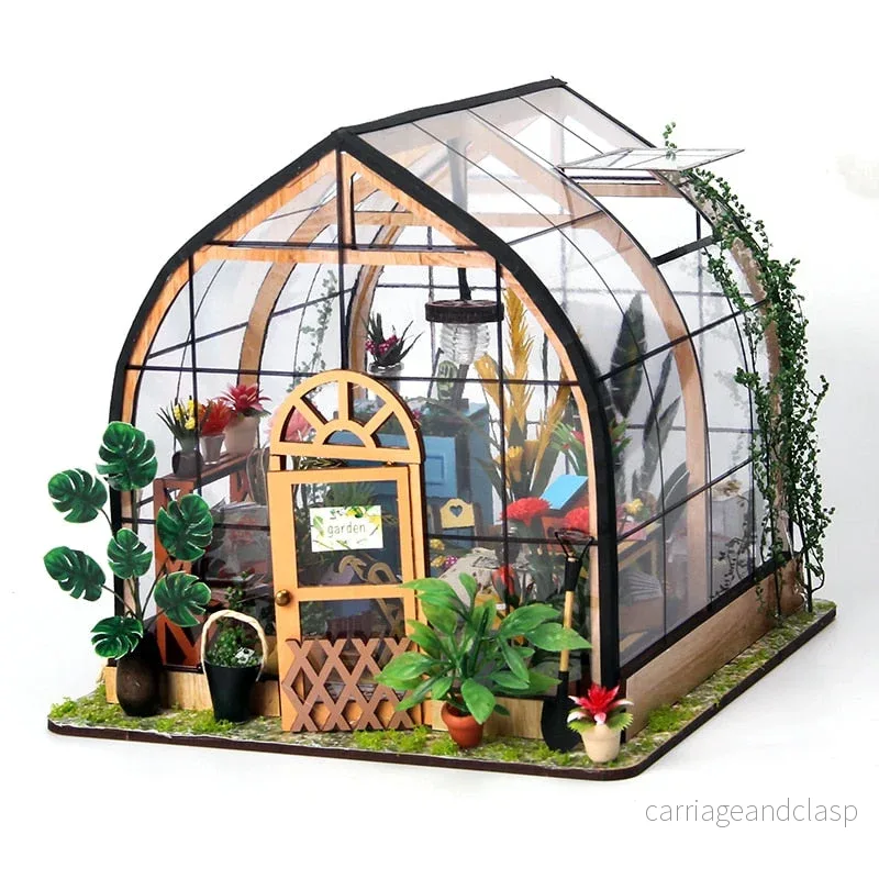 DIY Drömhem Miniatyr Trähus | Veska DIY Drömhem Miniatyr Trähus | Veska