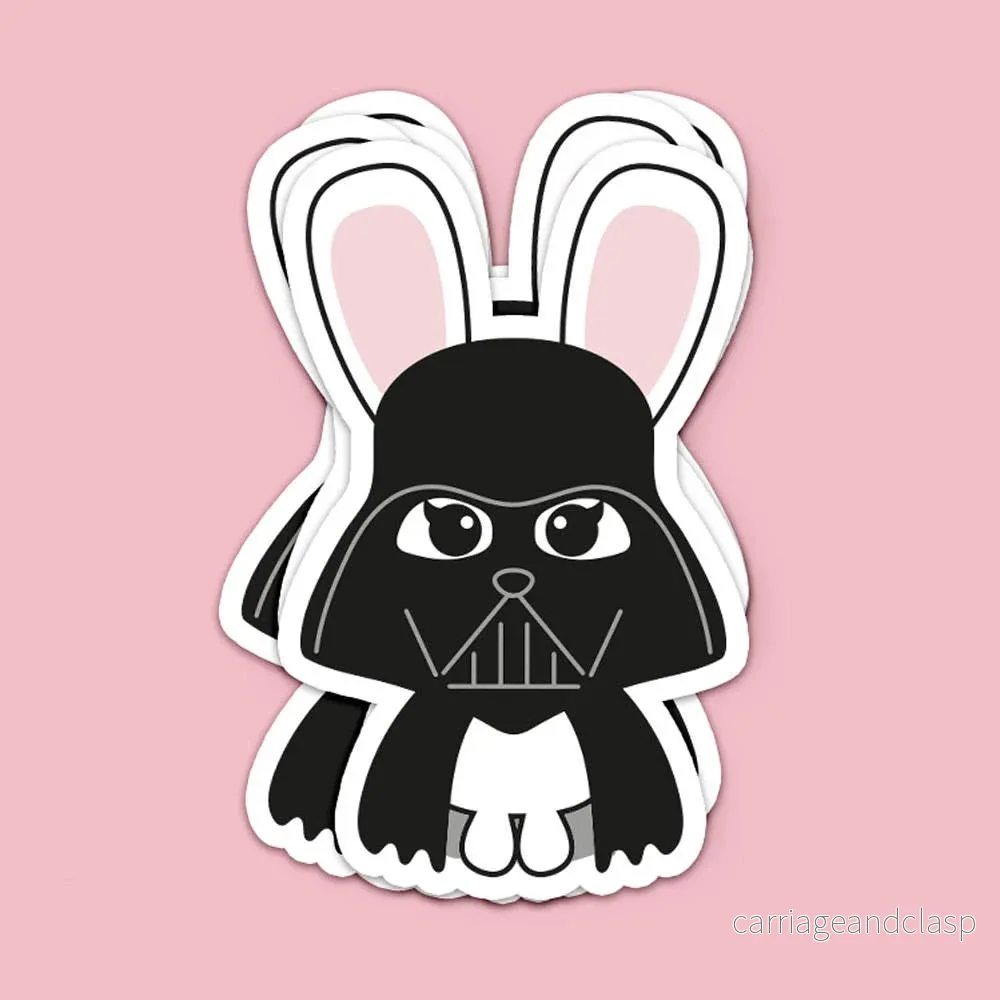Star Wars Darth Bunny-klistermärke