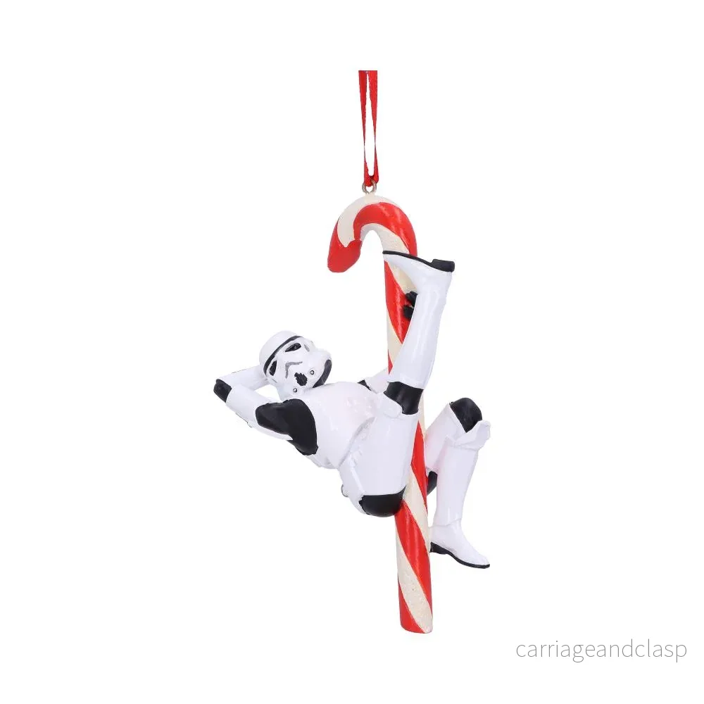 ORIGINAL STORMTROOPER - Stormtrooper Med Polkagrisstång Julgransdekoration - Bild 3