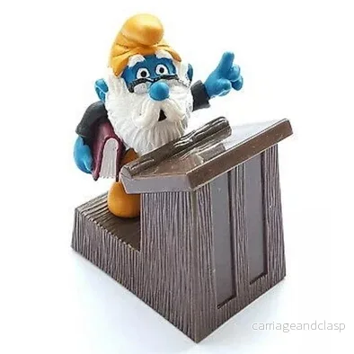 Schleich – Super Smurfs: Skolrektorn med Skrivbord Schleich – Super Smurfs: Skolrektorn med Skrivbord