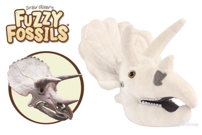 Fuzzy Fossils - Triceratops skalle - Bild 2