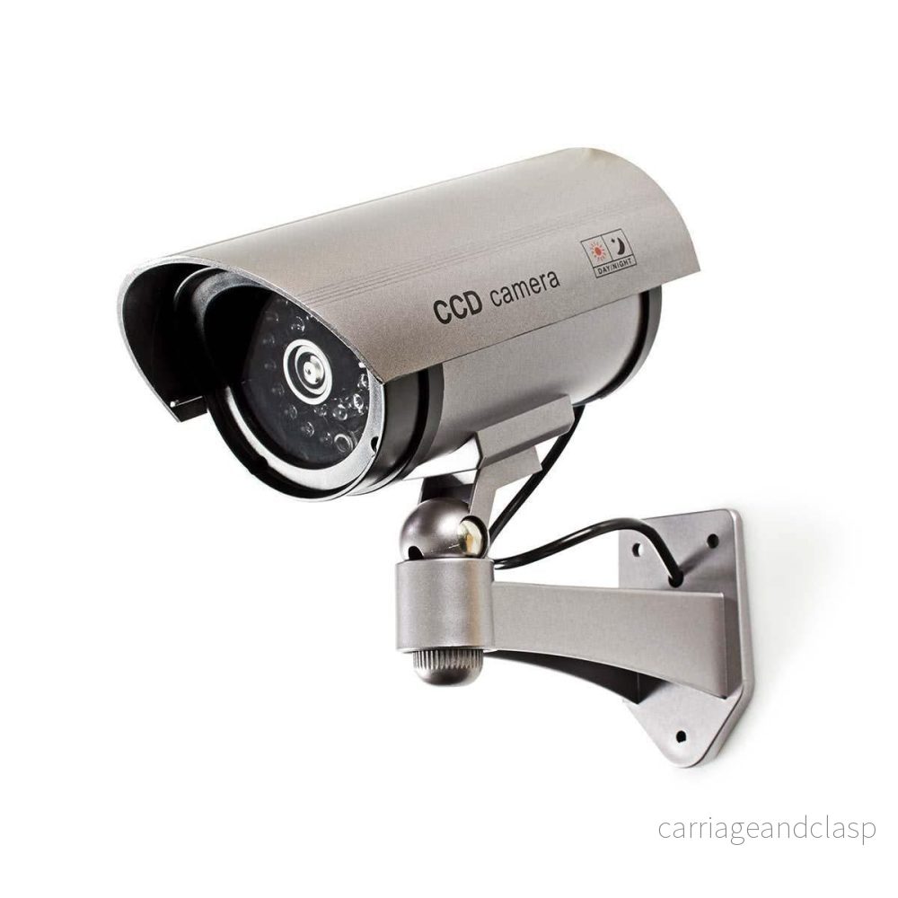 Nedis Dummy säkerhetskamera Bullet IP44 Silver - Bild 2