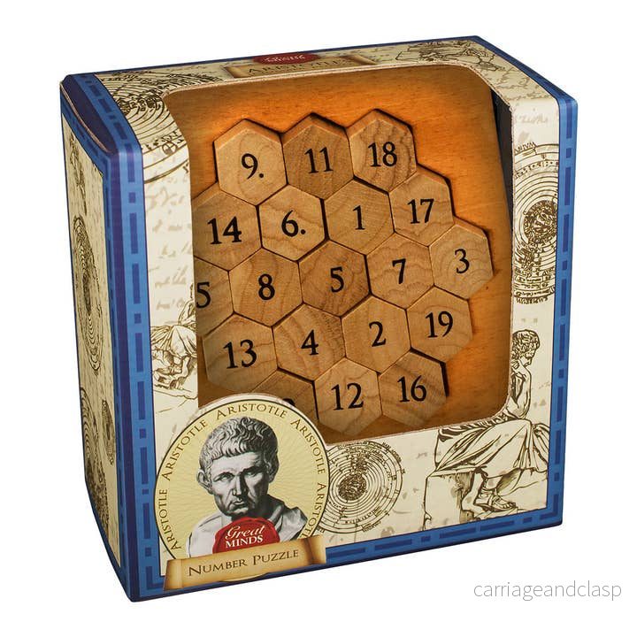 Professor Puzzle - Great Minds: Aristotles Nummer Pussel