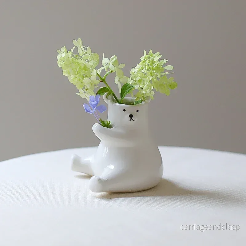 Björnen med blomvas | Veska - Bild 3