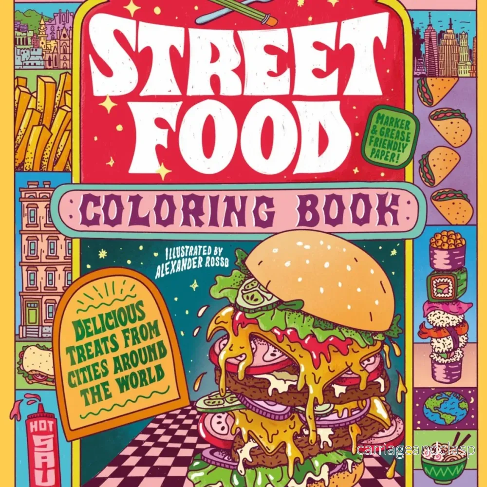 Fylla-i-bok ”Street food”