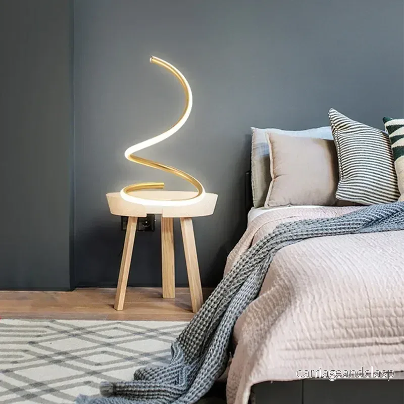 GlowStream – Modern LED Bordslampa | Veska