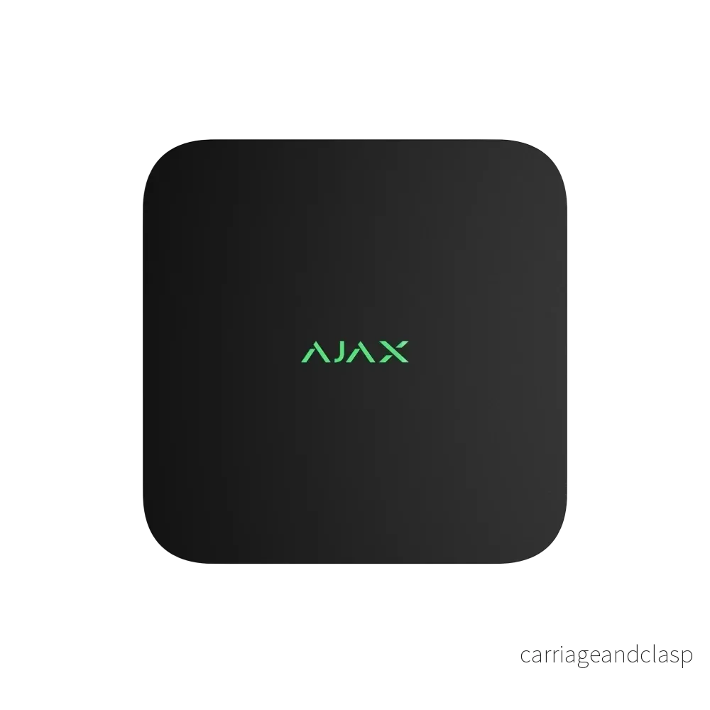Ajax Systems NVR-inspelare 16 kanaler Svart