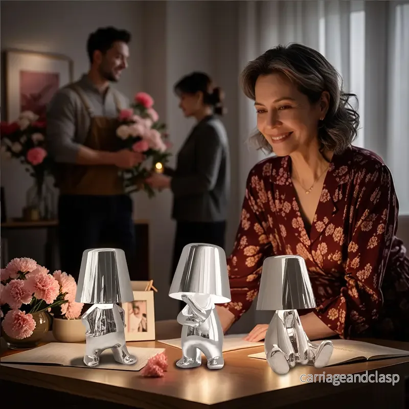 5 Brothers Trådlampa – Uppladdningsbar LED-designerlampa med dimbar belysning (Varm vit) | Veska - Bild 3