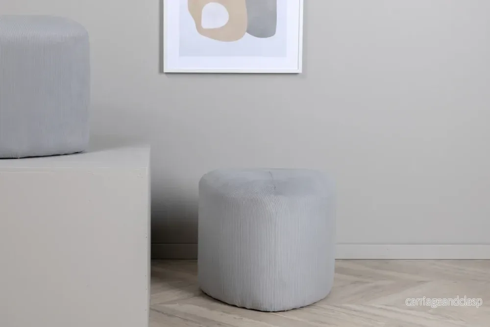 Peg Sittpuff Grå