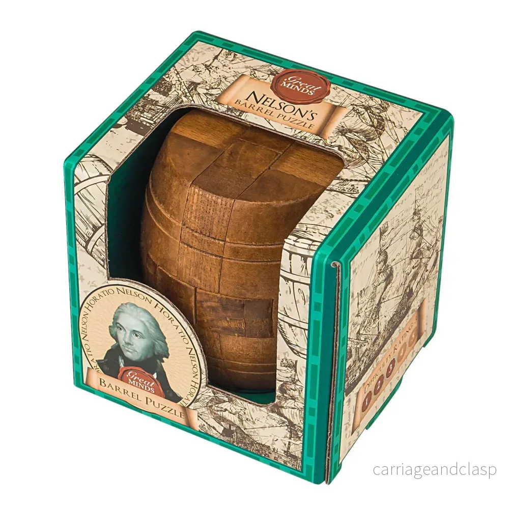 Professor Puzzle - Great Minds: Nelson’s Barrel Pussel