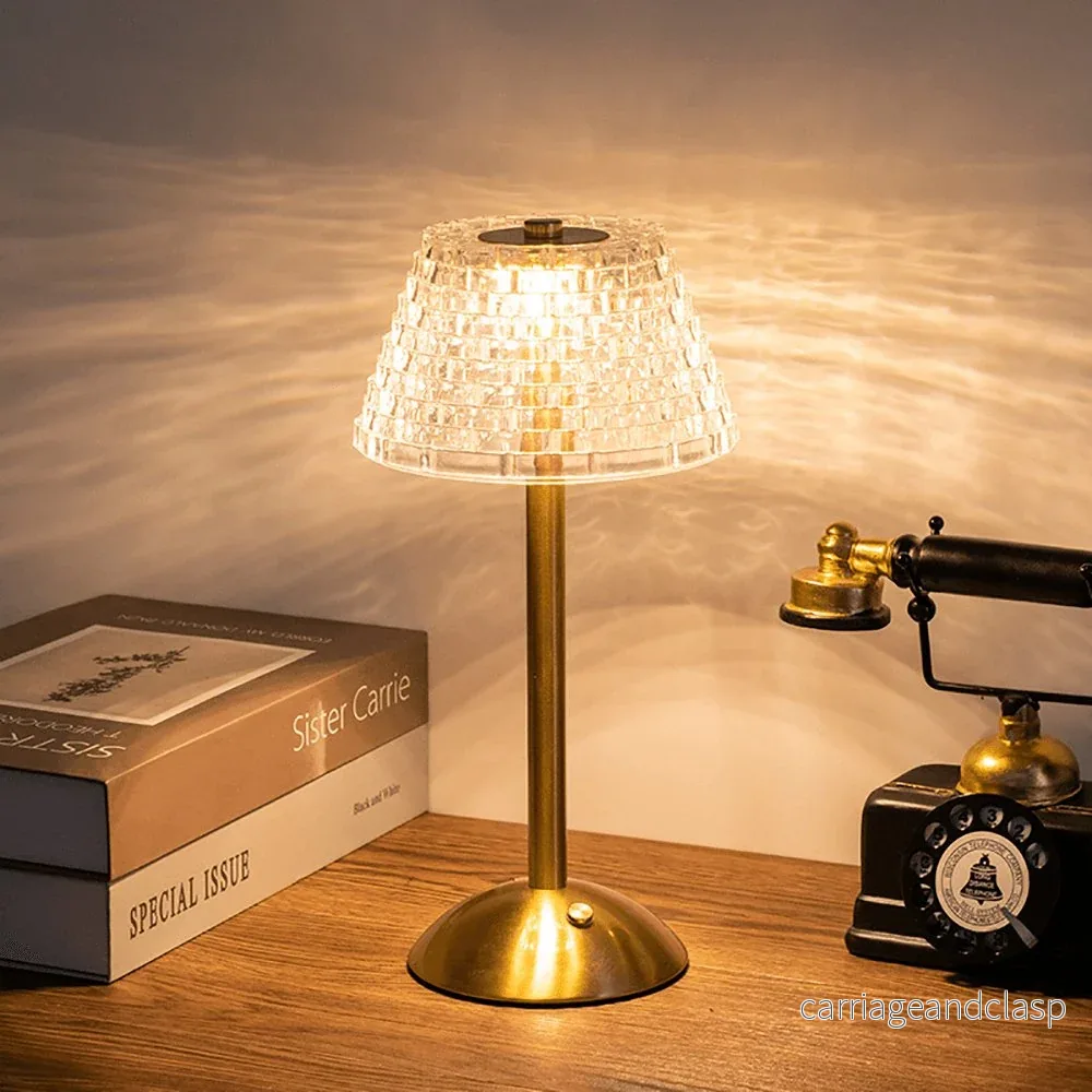 AuraGlow Bordslampa - Uppladdningsbar LED-lampa med dimmerfunktion | Veska - Bild 2