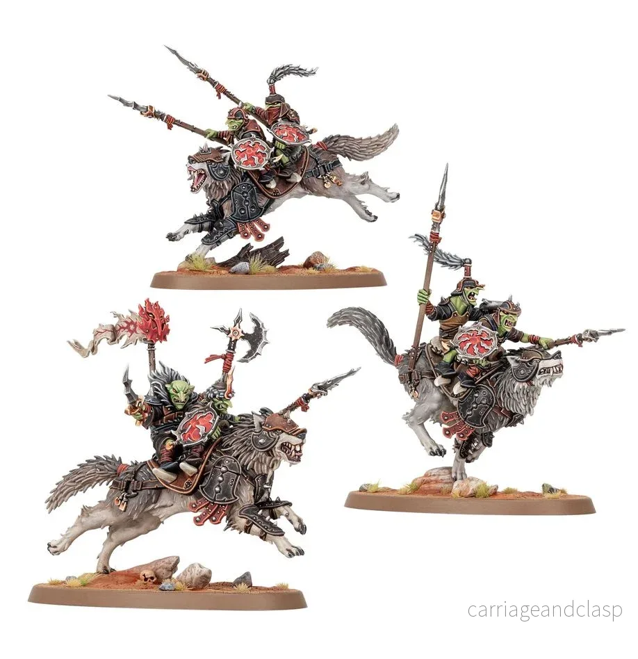 Warhammer: Age of Sigmar - Gloomspite Gitz - Snarlpack Cavalry - Bild 2