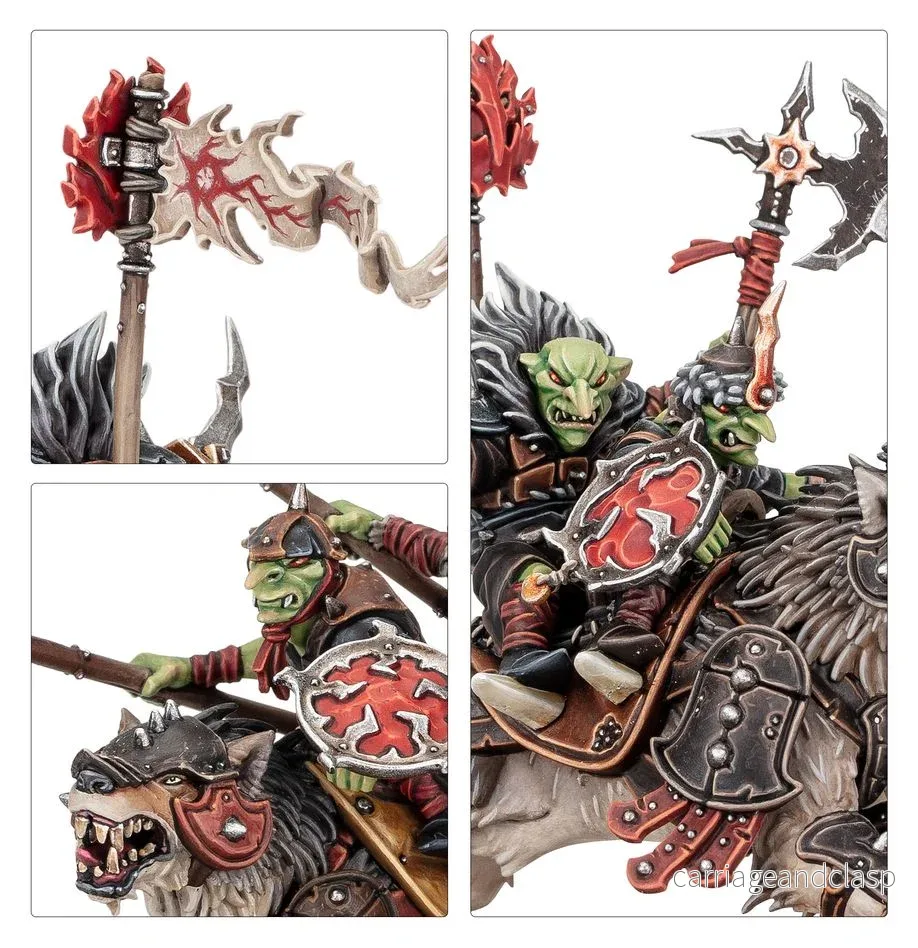 Warhammer: Age of Sigmar - Gloomspite Gitz - Snarlpack Cavalry - Bild 3