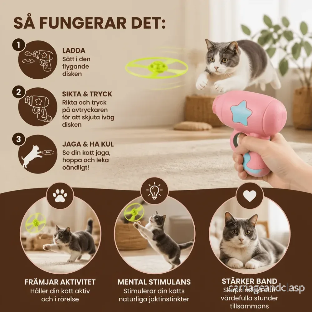 Flygande Diskkastare För Husdjur - Bild 2