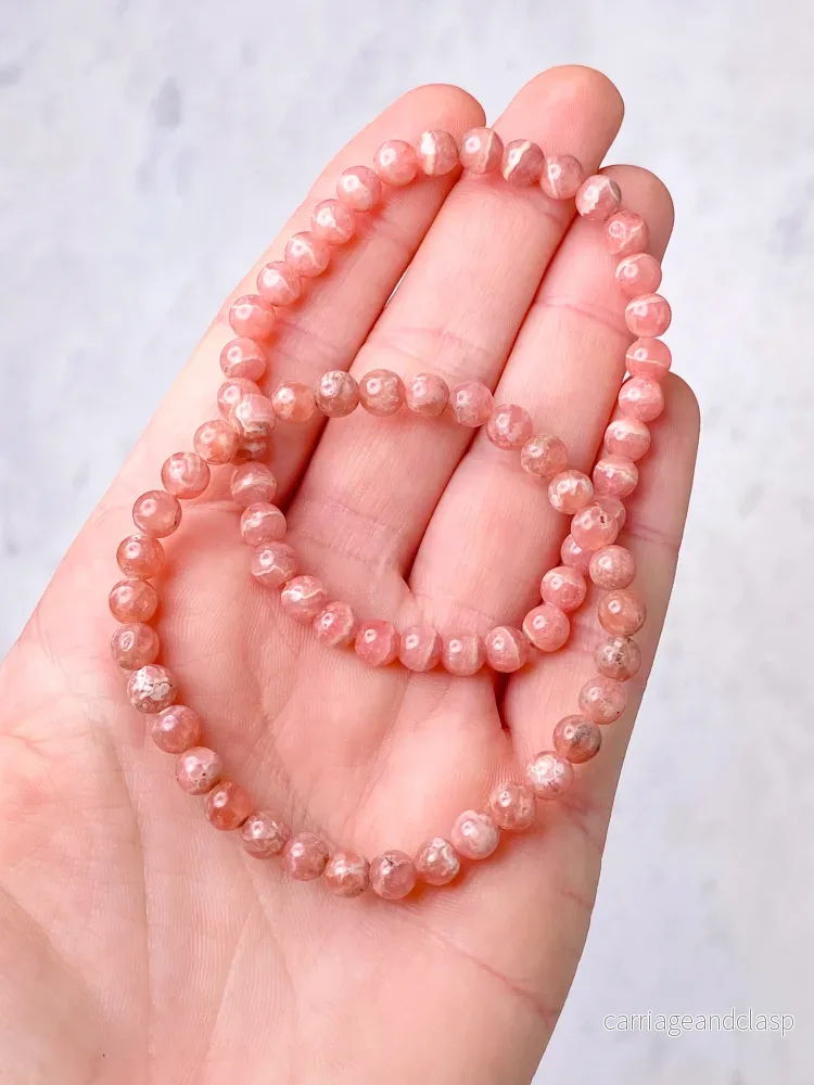 Rhodochrosit armband - Bild 2