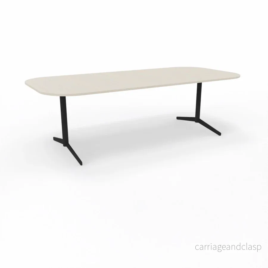 Feather skrivbord, längd 240 cm