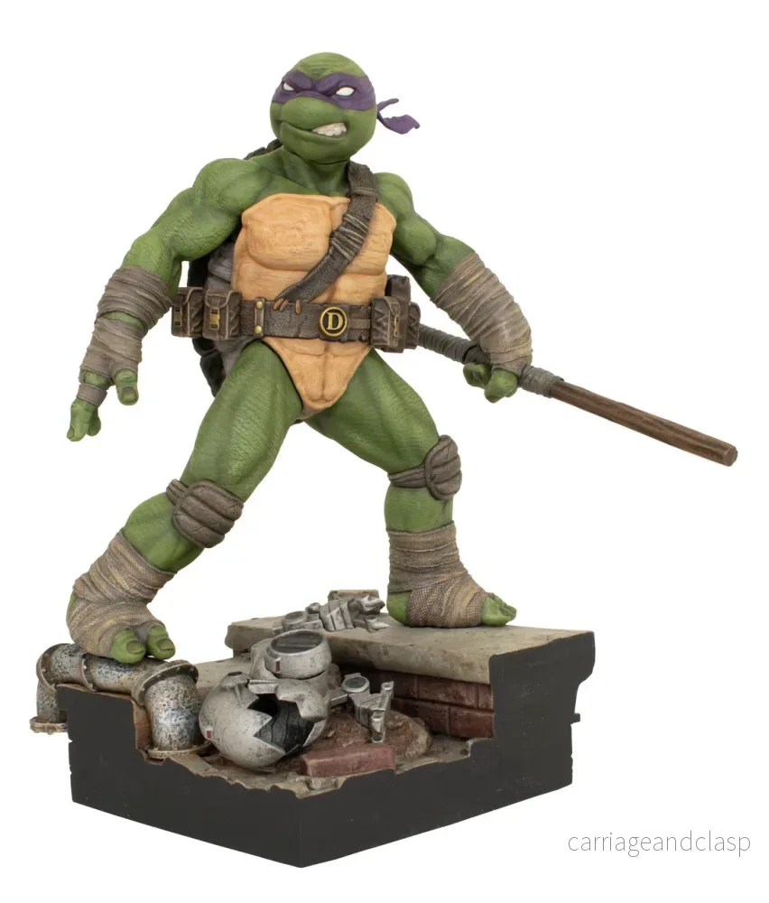 Teenage Mutant Ninja Turtles: Donatello Deluxe Gallery Diorama - Diamond Select - FÖRBESTÄLLNING