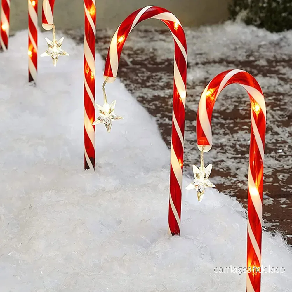 Candy Cane Lane LED Solarlampa | Veska - Bild 3