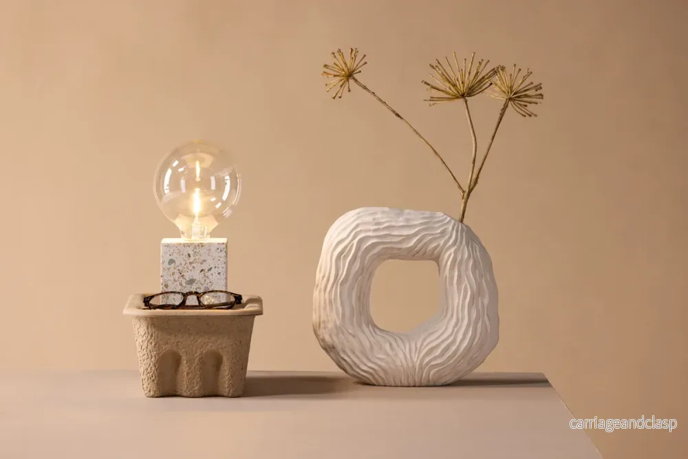 Rilche Bordslampa Grå