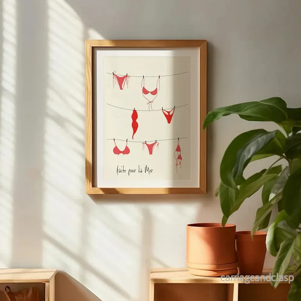 Bikini Väggkonst | Veska Bikini Väggkonst | Veska
