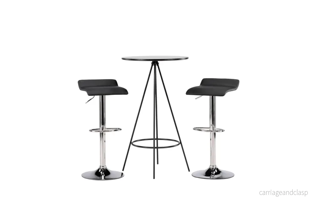 Jonna & Bistro Barstolar + Barbord Svart - Bild 2