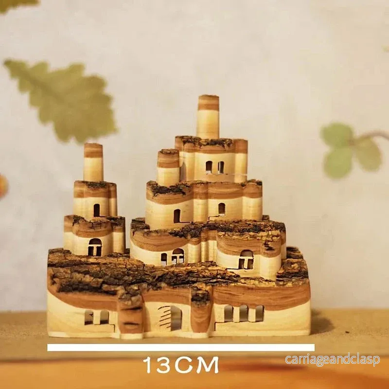 Magiskt Dold Slott Vikbar Miniatyr Dekor | Veska