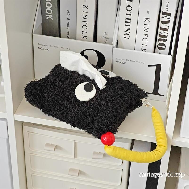 Fluffy Face Tissue Holder | Veska Fluffy Face Tissue Holder | Veska