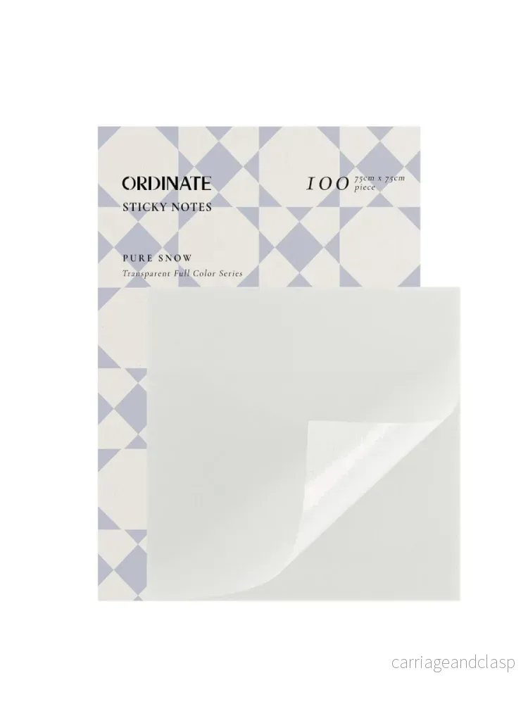 Transparenta Klisterlappar 100 blad - Bild 2