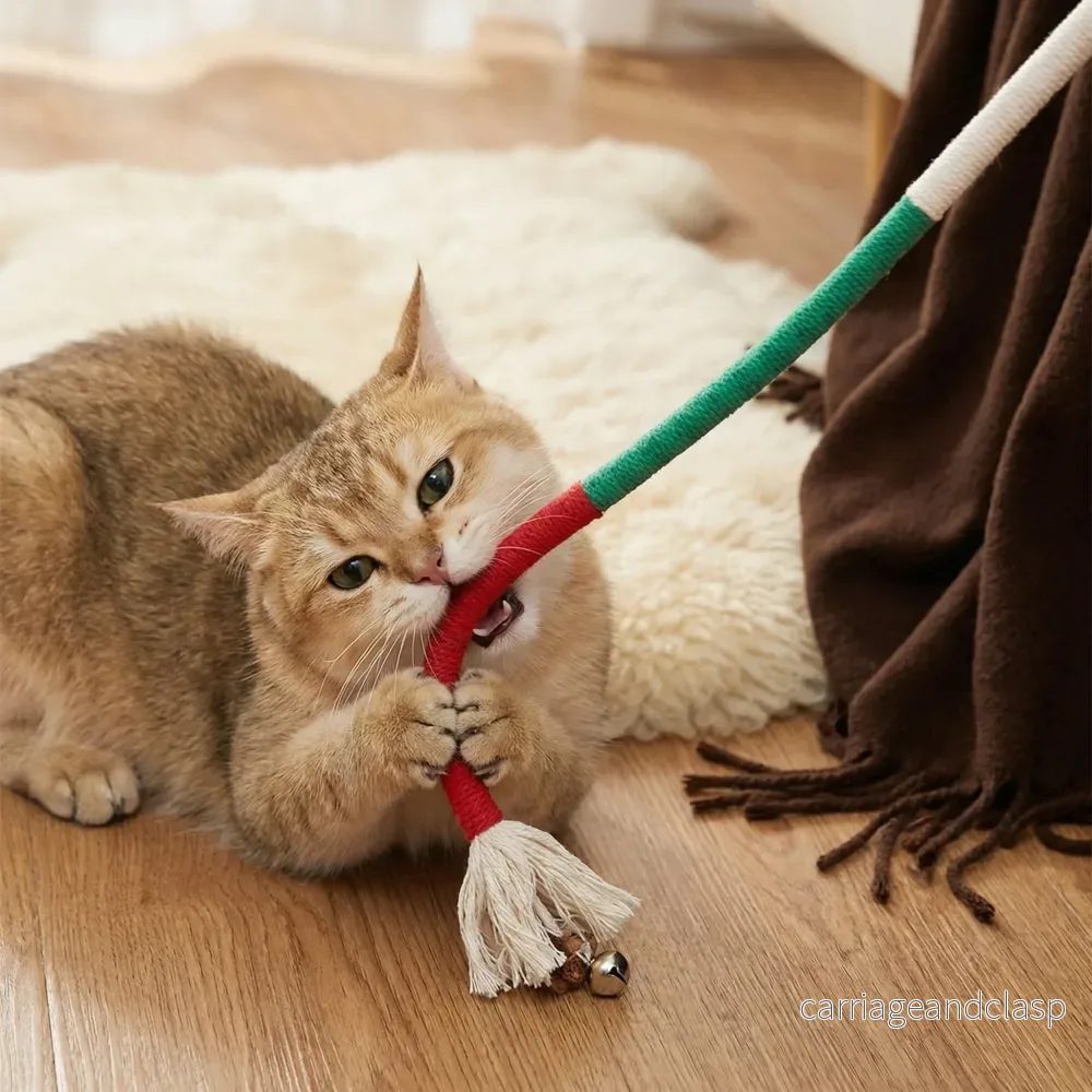 Naturligt katt-tuggrepp – Slitstarkt, tandvårdande & stressreducerande Naturligt katt-tuggrepp – Slitstarkt, tandvårdande & stressreducerande