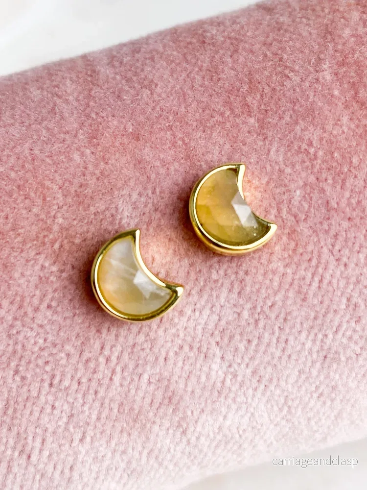 Akvamarin – Petite Heart – Guld Akvamarin – Petite Heart – Guld