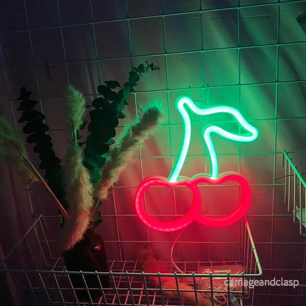 Cherry LED Neon Skylt | Veska - Bild 2