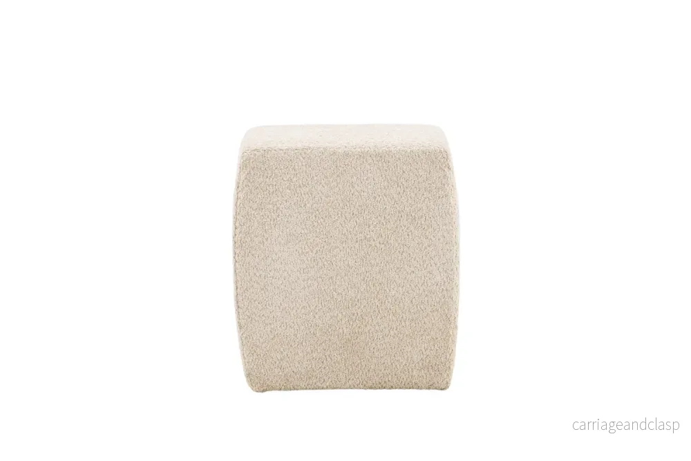 Neapel Sittpuff Beige - Bild 3