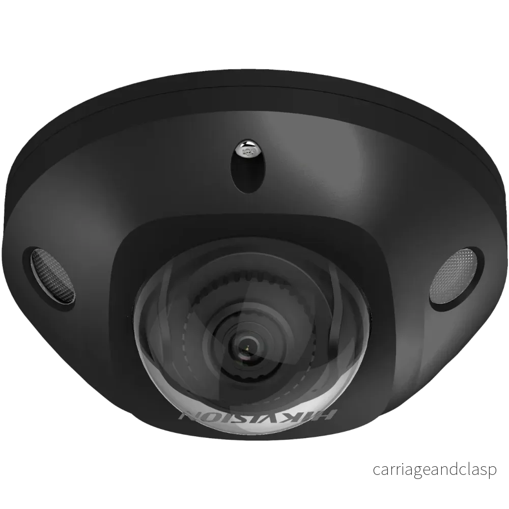 Hikvision DS-2CD2546G2-I 4MP minidome med SD-kortplats, PoE, IR-LED och mikrofon, svart - Bild 3