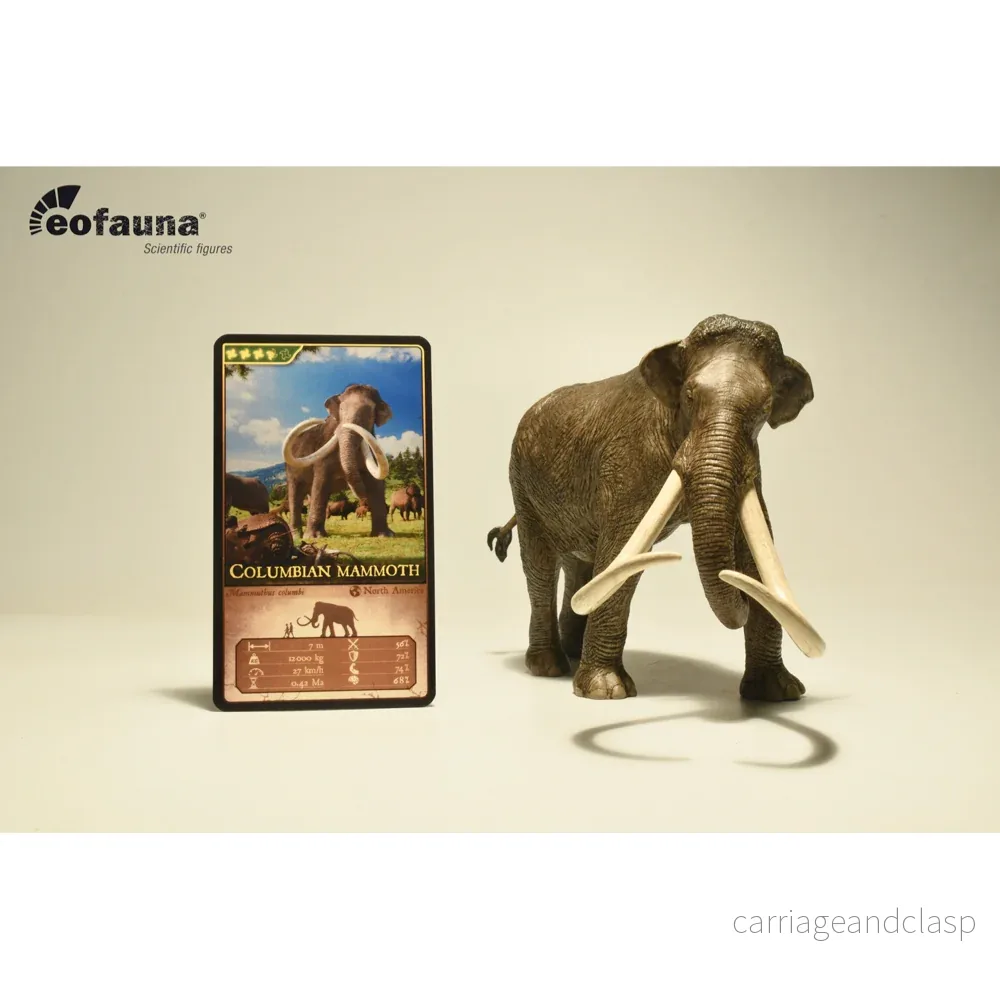 Eofauna - Columbiamammut (Mammuthus columbi)