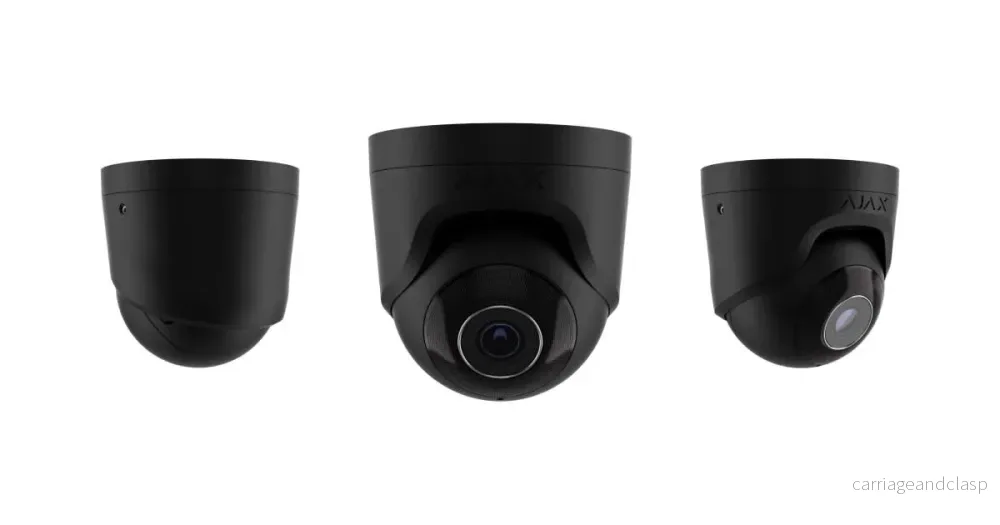 Ajax Systems TurretCam Black 5MP IP-säkerhetskamera - Bild 3