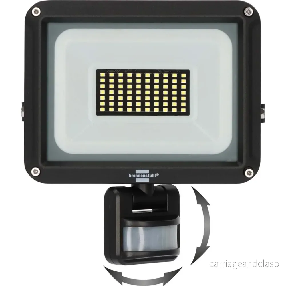 Nedis LED-strålkastare JARO 4060P, IP65, 30W, 3450lm, 6500K, med rörelsedetektor