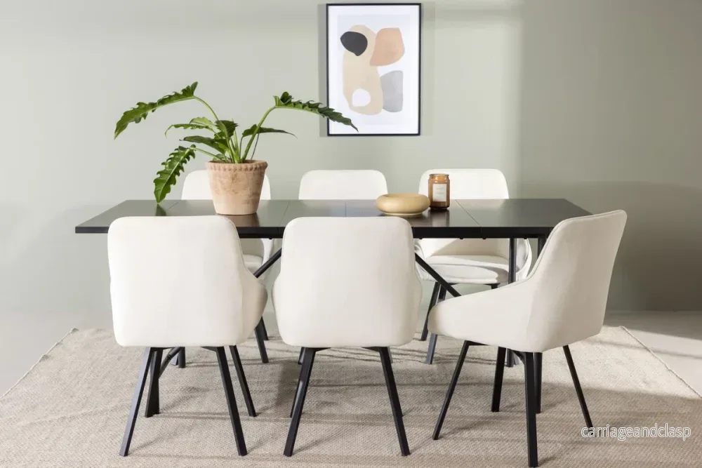 Astrid & Rosie Matgrupp Svart/Beige Astrid & Rosie Matgrupp Svart/Beige