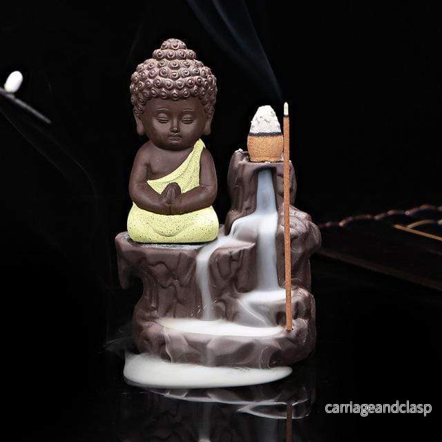 Little Monk Rök Backflow Rökelsebrännare | Veska